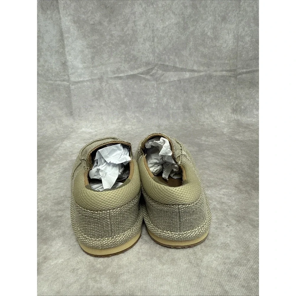 Children's Place Canvas Boys Loafers Toddler SZ-11 Beige Casual Slip-On